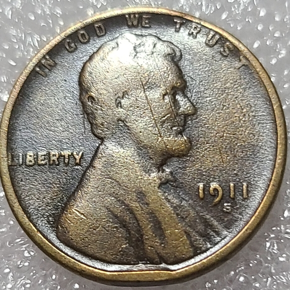 1911-S Lincoln Wheat Cent Penny Key Date low minted - Picture 1 of 2